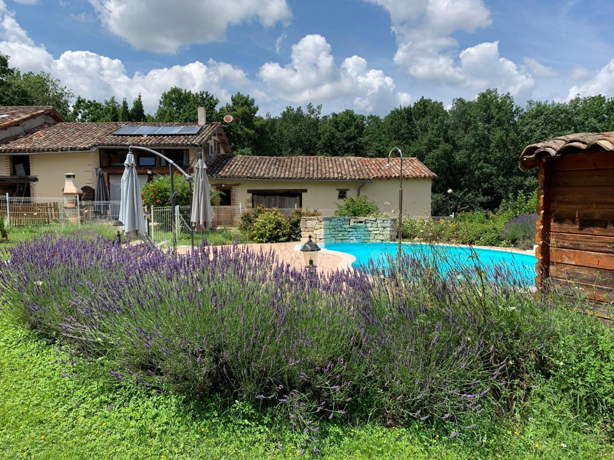 Gite Bois Et Senteurs Villa Lafrançaise Exterior foto